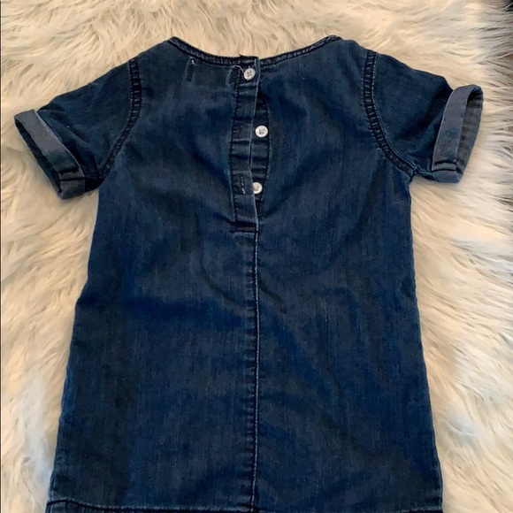 Baby Girl Denim Dress - Picture 2 of 4